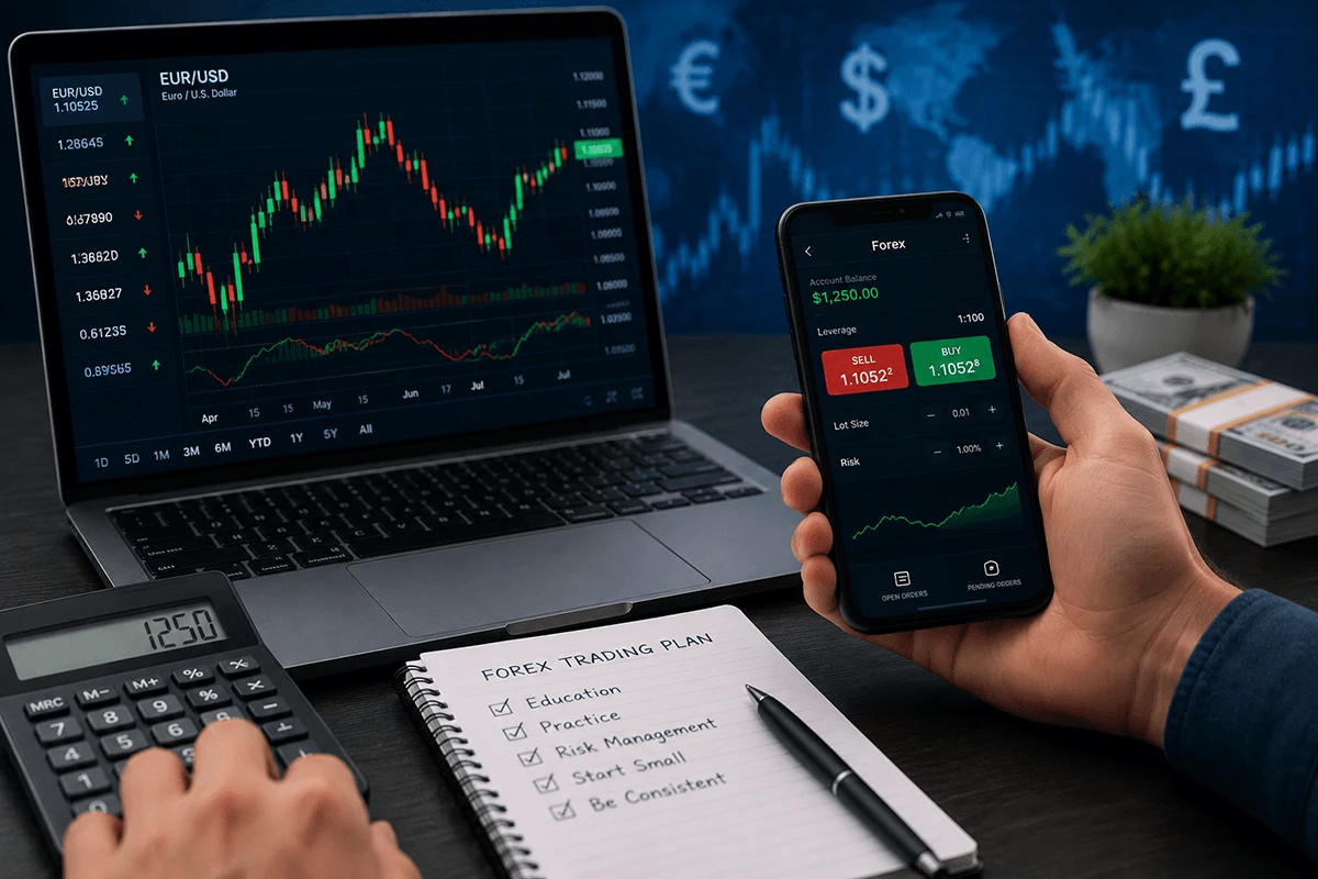 De combien d'argent avez-vous besoin pour commencer à trader le Forex